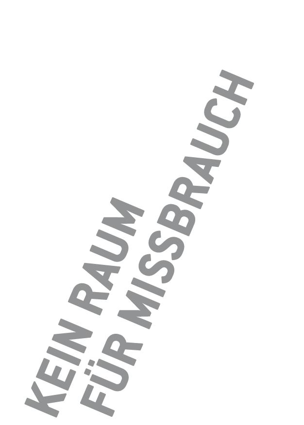 Kein Raum für Missbrauch Logo